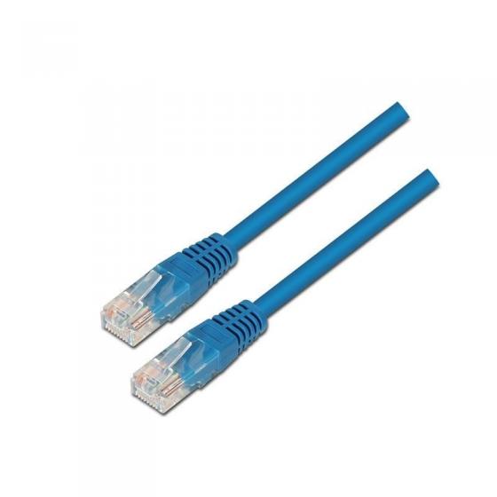Cable de Red RJ45 UTP Aisens A135-0242 Cat.6 1m Azul