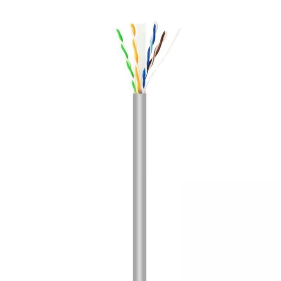 Bobina de Cable RJ45 UTP AWG23 CCA (Aleación) Aisens A135-0660 Cat.6/ 100m/ Gris