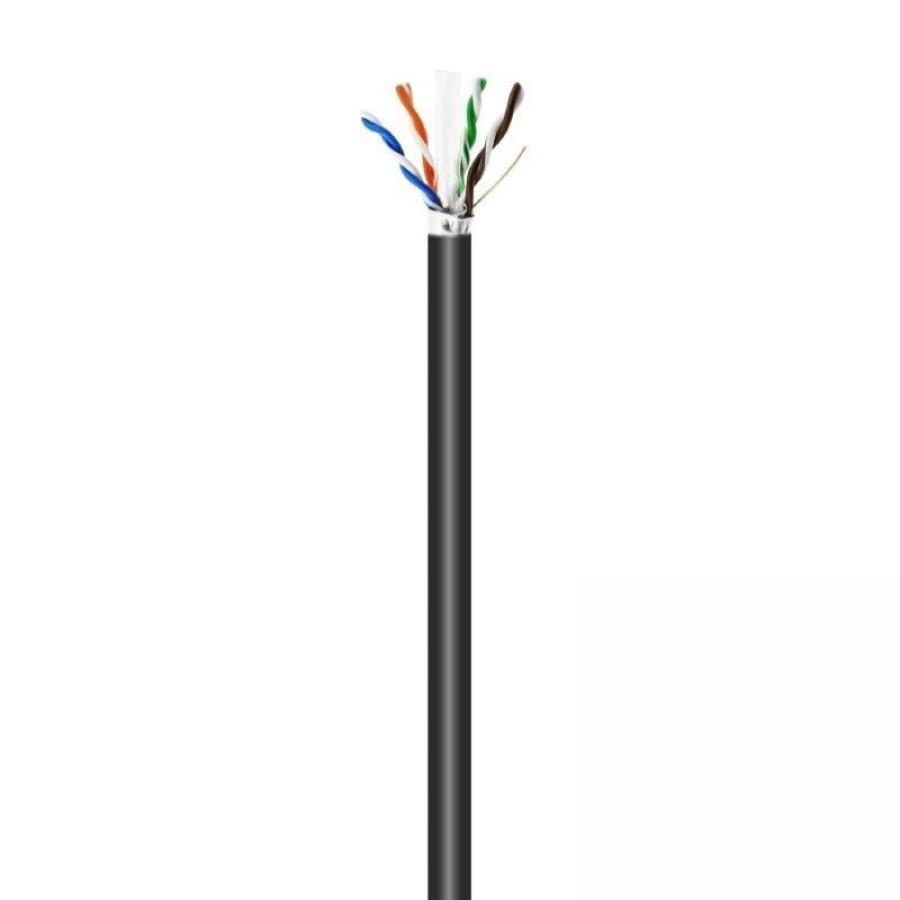 Bobina de Cable RJ45 para Exteriores FTP AWG24 Aisens A135-0674 Cat.6/ 305m/ Impermeable/ Negro