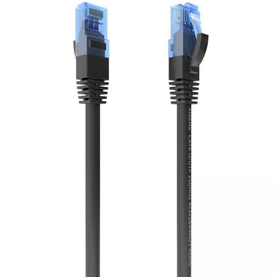 Cable de Red RJ45 AWG26 CCA UTP Aisens A135-0849 Cat.6/ 7.5m/ Negro