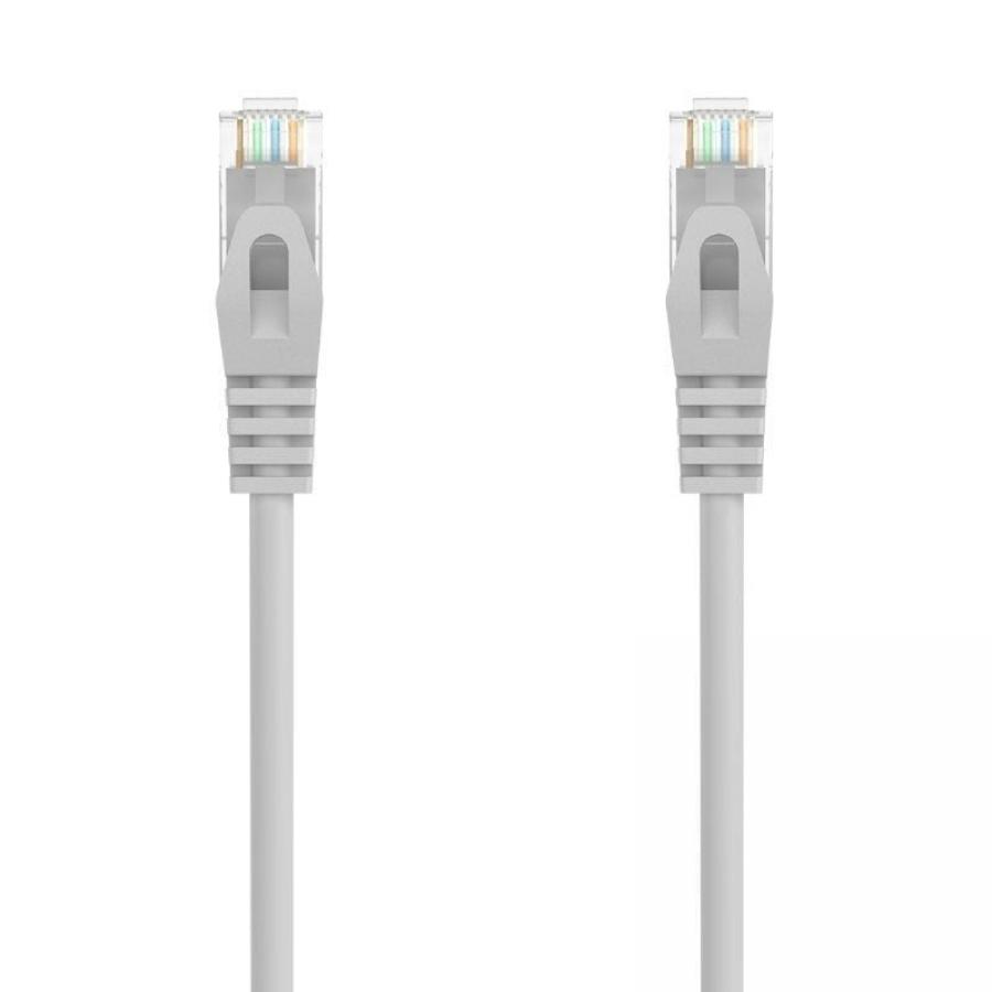 Cable de Red RJ45 AWG24 UTP Aisens A145-0553 Cat.6A/ LSZH/ 30cm/ Gris