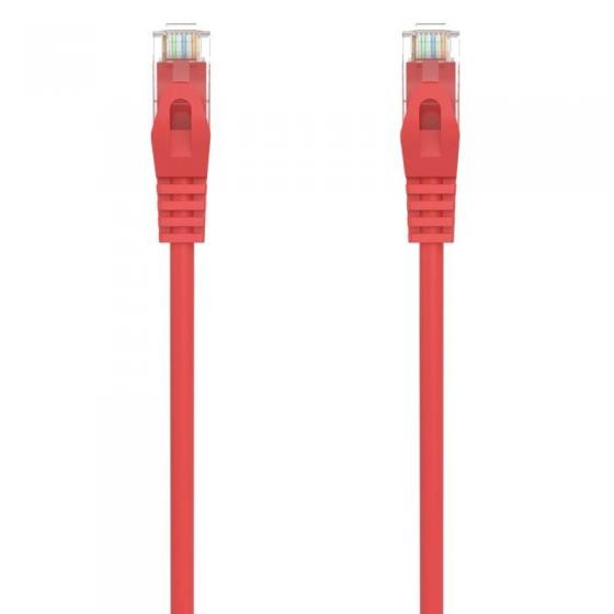Cable de Red RJ45 AWG24 UTP Aisens A145-0559 Cat.6A/ LSZH/ 1m/ Rojo