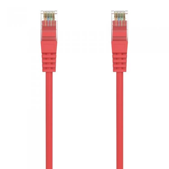 Cable de Red RJ45 AWG24 UTP Aisens A145-0560 Cat.6A/ LSZH/ 1.5m/ Rojo