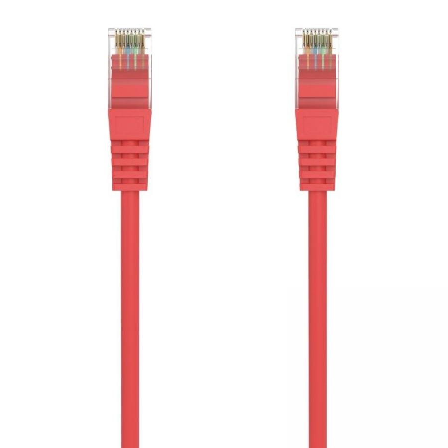 Cable de Red RJ45 AWG24 UTP Aisens A145-0560 Cat.6A/ LSZH/ 1.5m/ Rojo