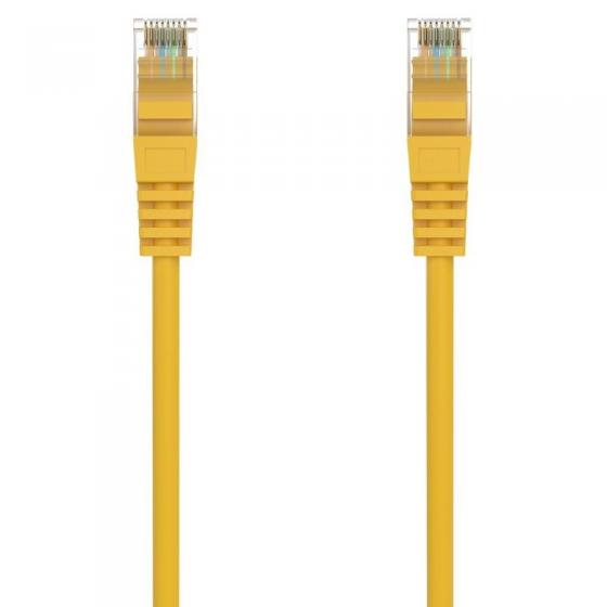 Cable de Red RJ45 AWG24 UTP Aisens A145-0567 Cat.6A/ LSZH/ 1.5m/ Amarillo