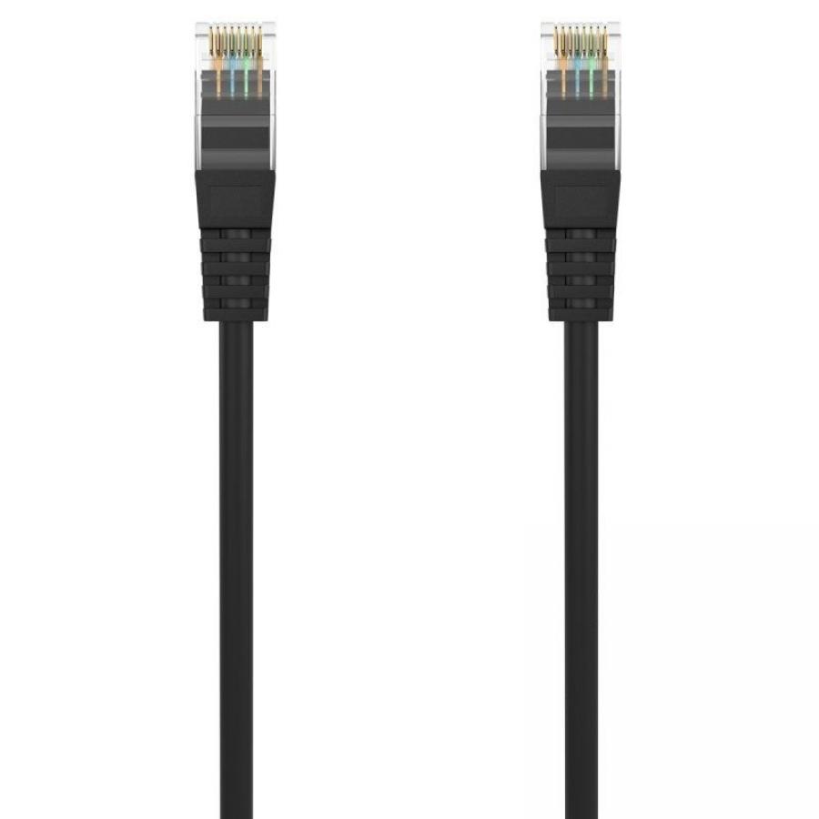 Cable de Red RJ45 AWG24 UTP Aisens A145-0586 Cat.6A/ LSZH/ 50cm/ Negro