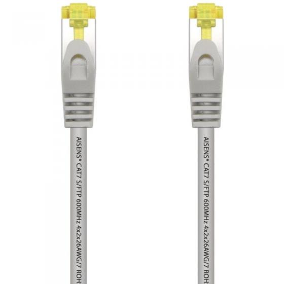 Cable de Red RJ45 S/FTP Aisens 146-0332 Cat.7 25cm Gris