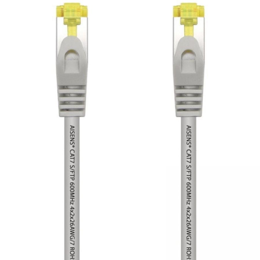 Cable de Red RJ45 S/FTP Aisens A146-0332 Cat.7/ 25cm/ Gris