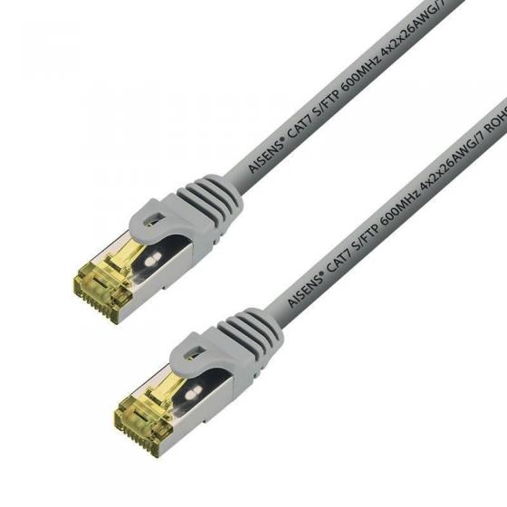 Cable de Red RJ45 SFTP Aisens A146-0339 Cat.7 15m Gris