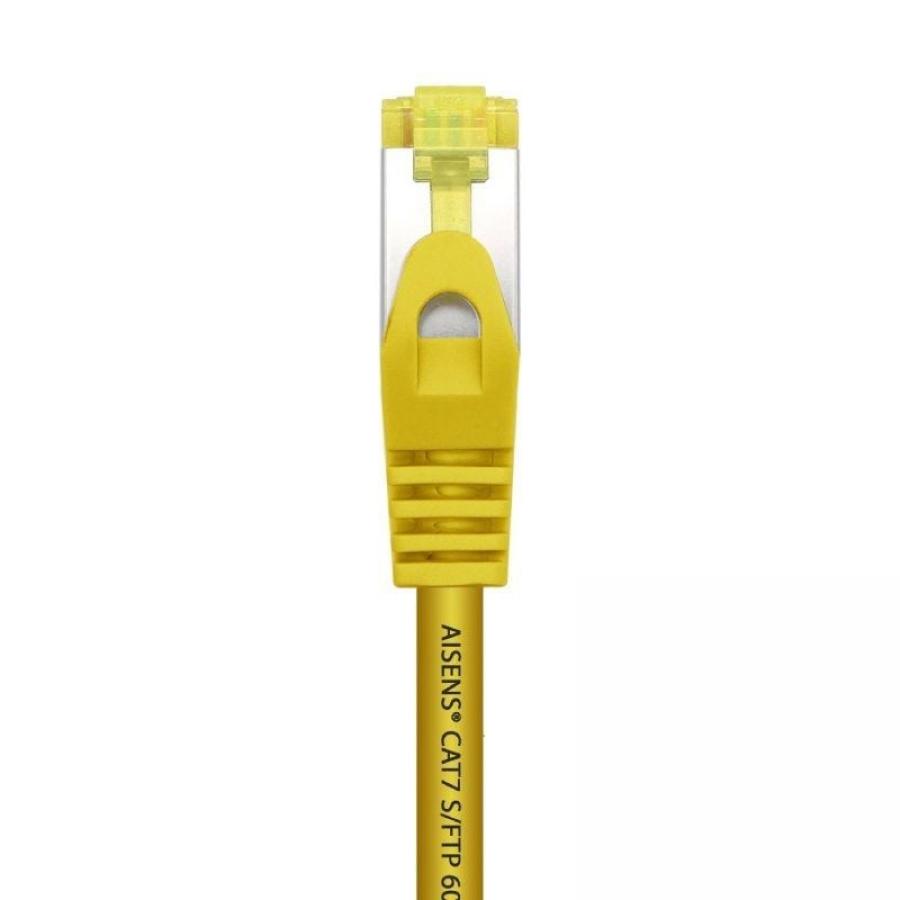 Cable de Red RJ45 SFTP Aisens A146-0473 Cat.7/ 50cm/ Amarillo