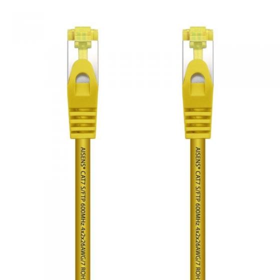 Cable de Red RJ45 SFTP Aisens A146-0475 Cat.7/ 2m/ Amarillo
