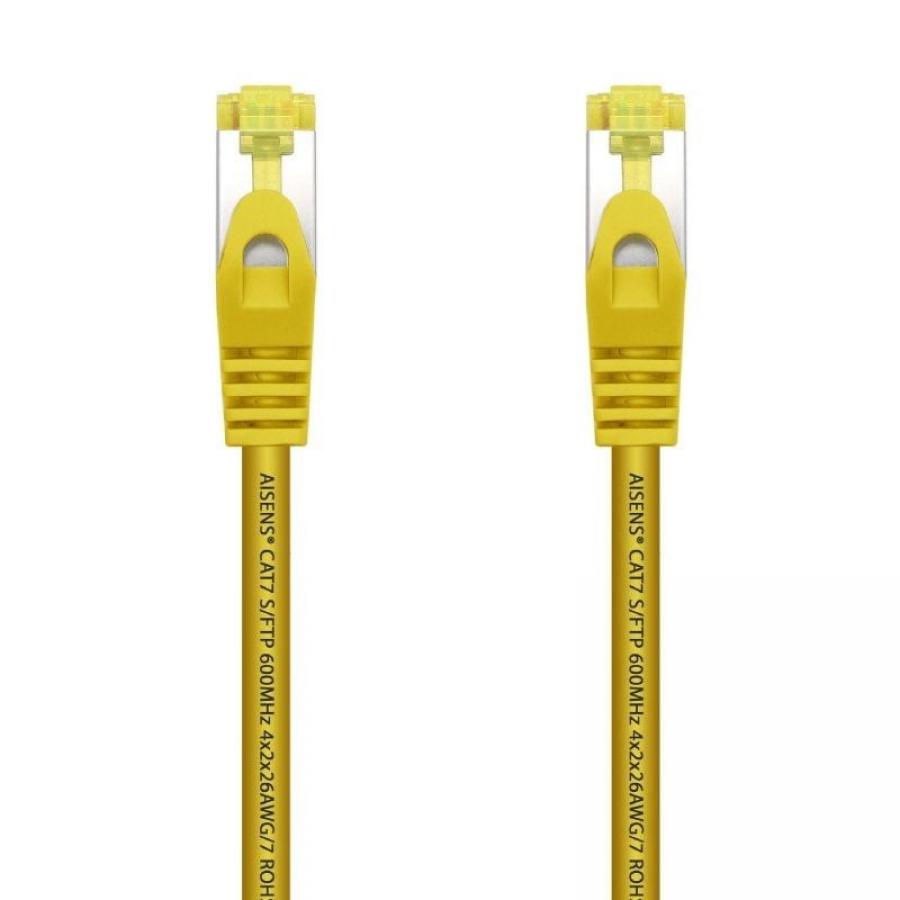 Cable de Red RJ45 SFTP Aisens A146-0475 Cat.7/ 2m/ Amarillo