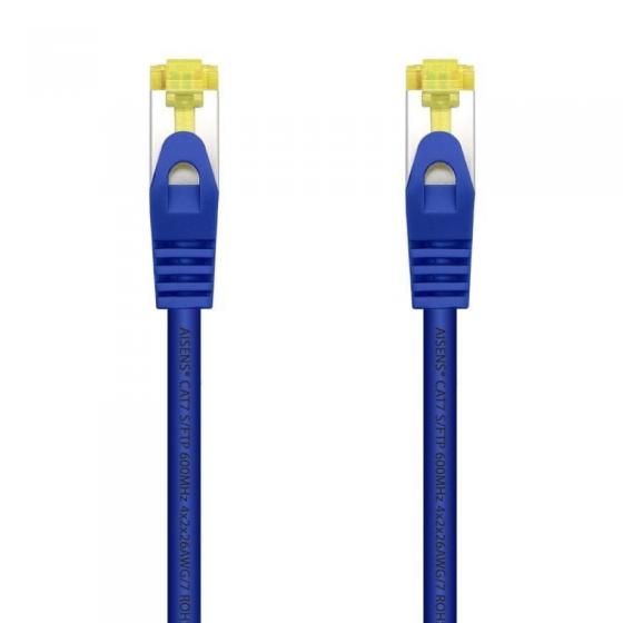 Cable de Red RJ45 SFTP Aisens A146-0477 Cat.7 50cm Azul