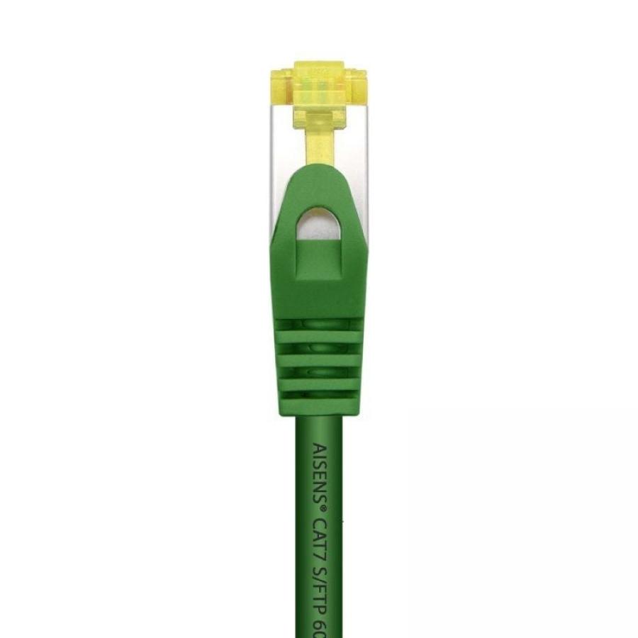 Cable de Red RJ45 SFTP Aisens A146-0480 Cat.7/ 25cm/ Verde
