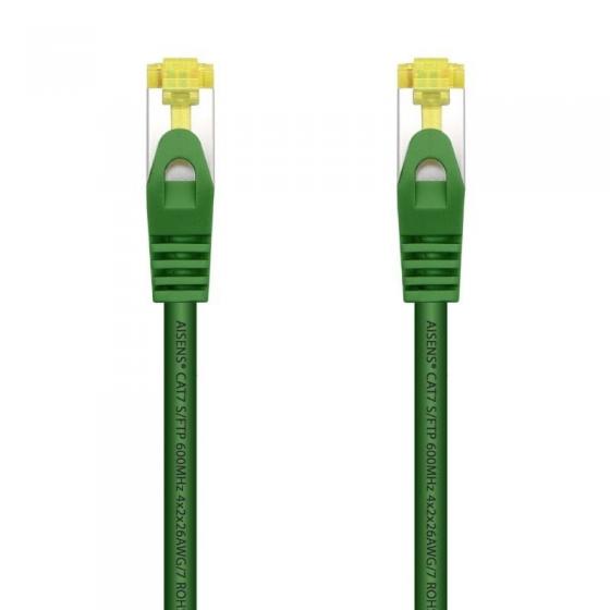 Cable de Red RJ45 SFTP Aisens A146-0482 Cat.7/ 1m/ Verde