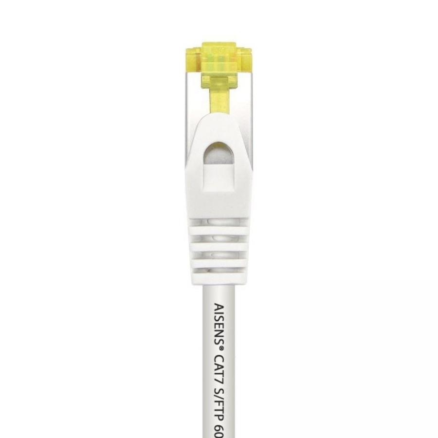 Cable de Red RJ45 SFTP Aisens A146-0488 Cat.7/ 25cm/ Blanco