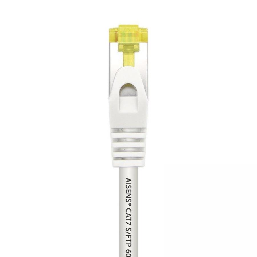 Cable de Red RJ45 SFTP Aisens A146-0489 Cat.7/ 50cm/ Blanco