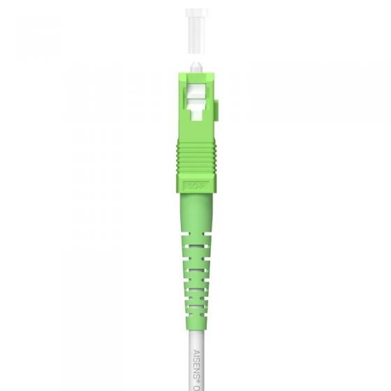 Cable de Fibra Óptica G657A2 3.0 9/125 SMF Aisens A152-0616/ LSZH/ 80m/ Blanco