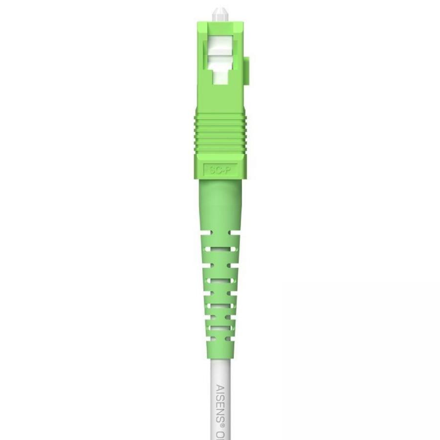 Bobina de Fibra Óptica G657A2 3.0 9/125 SMF Aisens A152-0619/ LSZH/ 150m/ Blanco