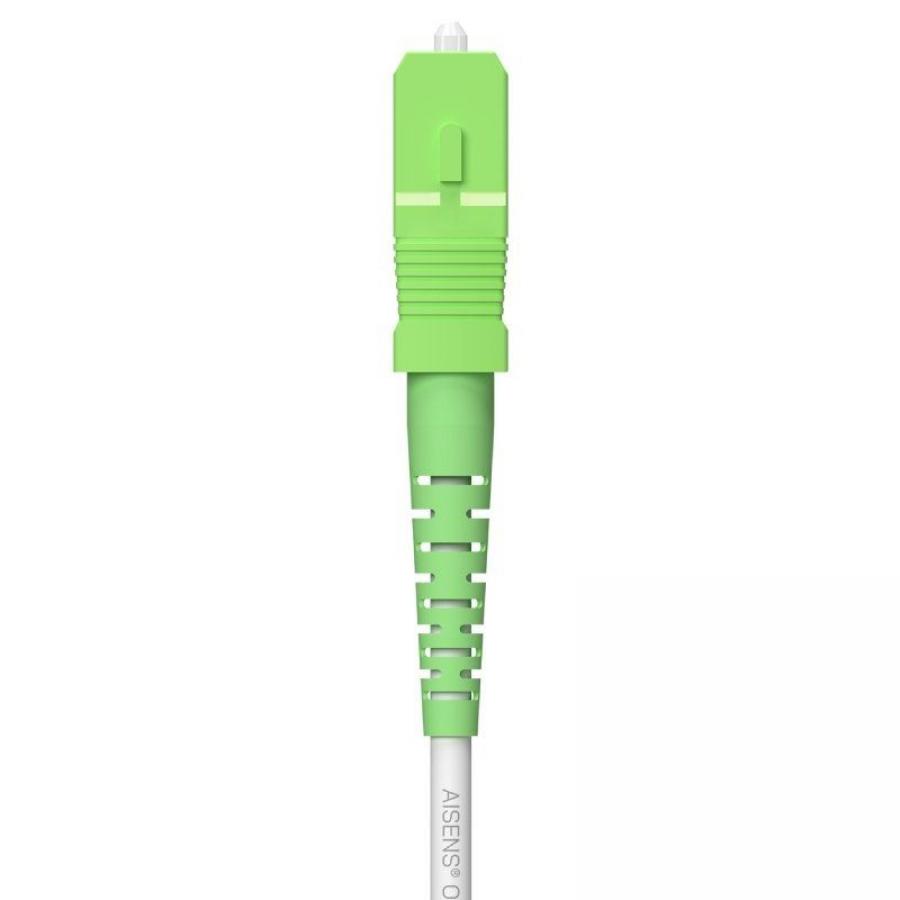 Bobina de Fibra Óptica G657A2 3.0 9/125 SMF Aisens A152-0619/ LSZH/ 150m/ Blanco