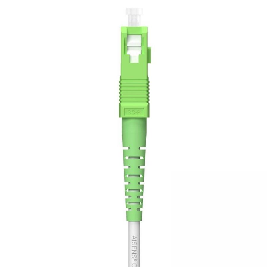 Bobina de Fibra Óptica G657A2 3.0 9/125 SMF Aisens A152-0619/ LSZH/ 150m/ Blanco