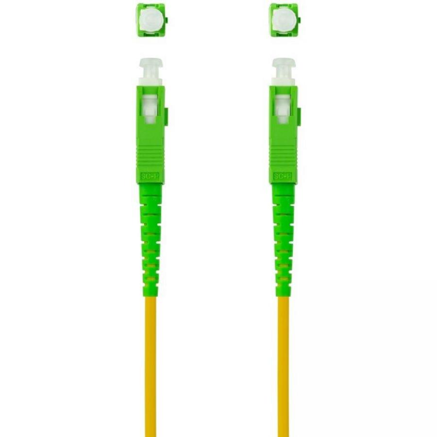 Cable de Fibra Óptica G657A2 Nanocable 10.20.0001/ LSZH/ 1m/ Amarillo