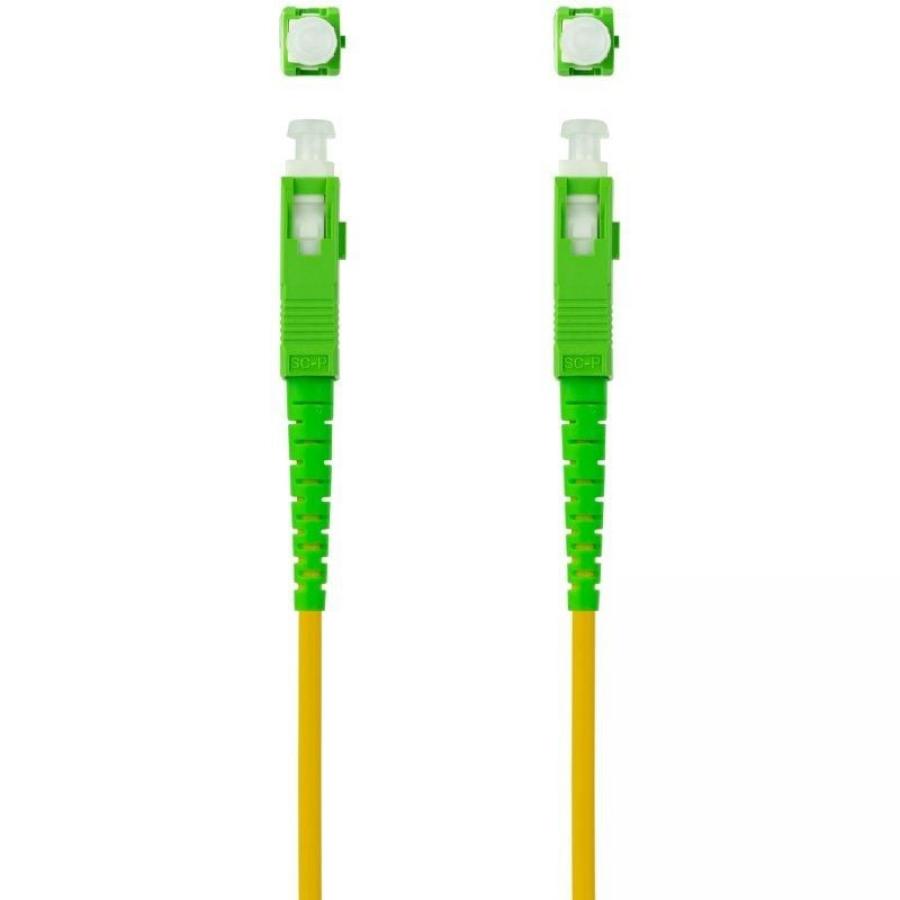 Cable de Fibra Óptica G657A2 Nanocable 10.20.0010/ LSZH/ 10m/ Amarillo
