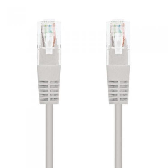 Cable de Red RJ45 UTP Nanocable 10.20.0400 Cat.6/ 50cm/ Gris