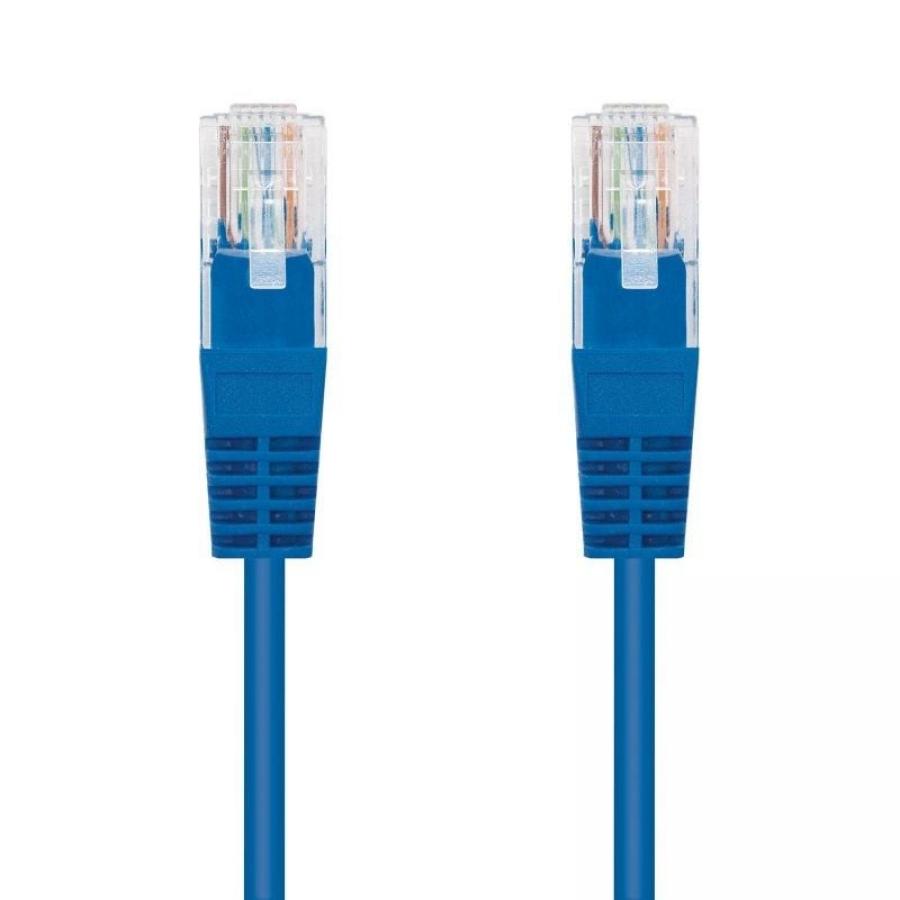 Cable de Red RJ45 UTP Nanocable 10.20.0400-BL Cat.6/ 50cm/ Azul