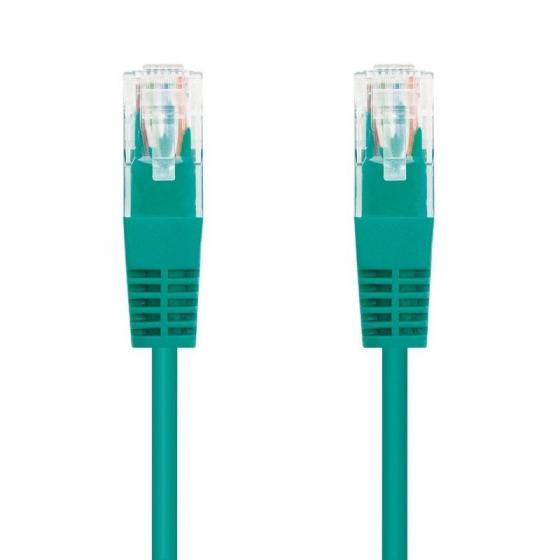 Cable de Red RJ45 UTP Nanocable 10.20.0400-L25-GR Cat.6/ 25cm/ Verde