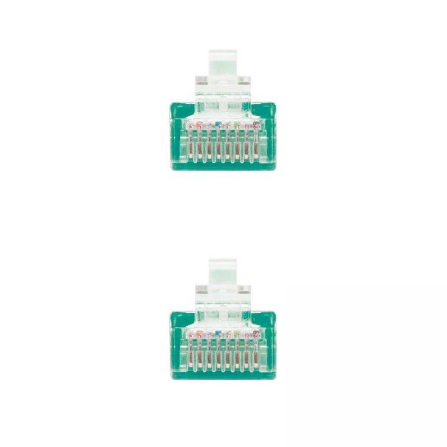 Cable de Red RJ45 UTP Nanocable 10.20.0400-L25-GR Cat.6/ 25cm/ Verde