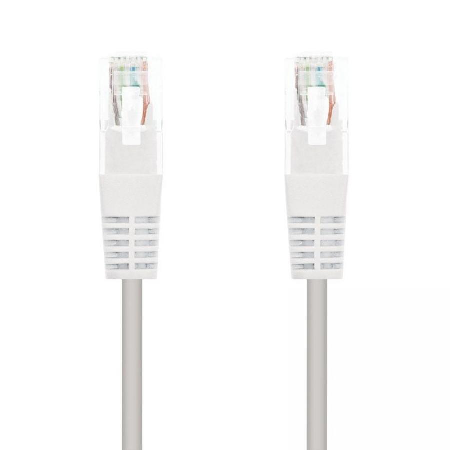 Cable de Red RJ45 UTP Nanocable 10.20.0400-L25-W Cat.6/ 25cm/ Blanco