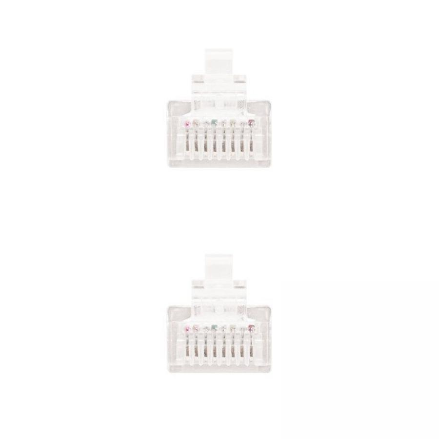 Cable de Red RJ45 UTP Nanocable 10.20.0400-L25-W Cat.6/ 25cm/ Blanco