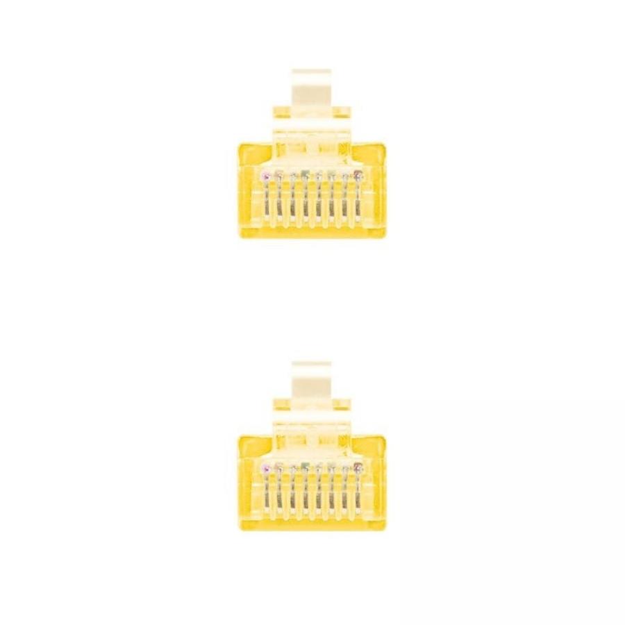Cable de Red RJ45 UTP Nanocable 10.20.0400-Y Cat.6/ 50cm/ Amarillo