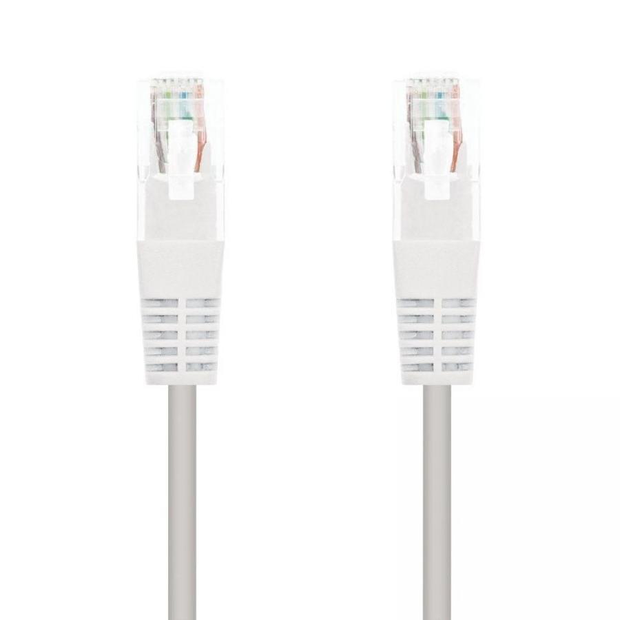 Cable de Red RJ45 UTP Nanocable 10.20.0402-W Cat.6/ 2m/ Blanco