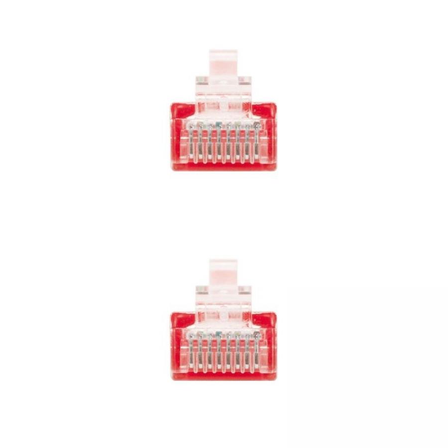 Cable de Red RJ45 UTP Nanocable 10.20.0403-R Cat.6/ 3m/ Rojo