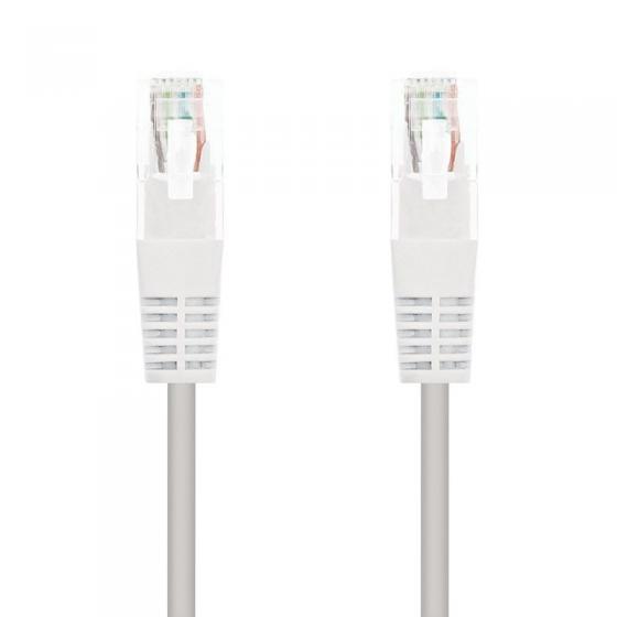 Cable de Red RJ45 UTP Nanocable 10.20.0403-W Cat.6 3m Blanco