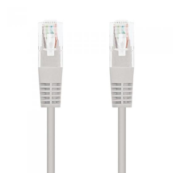 Cable de Red RJ45 UTP Nanocable 10.20.0425 Cat.6/ 25m/ Gris