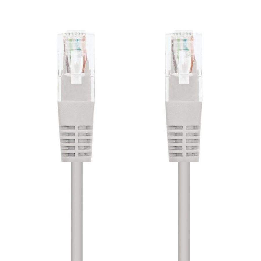 Cable de Red RJ45 UTP Nanocable 10.20.0425 Cat.6/ 25m/ Gris