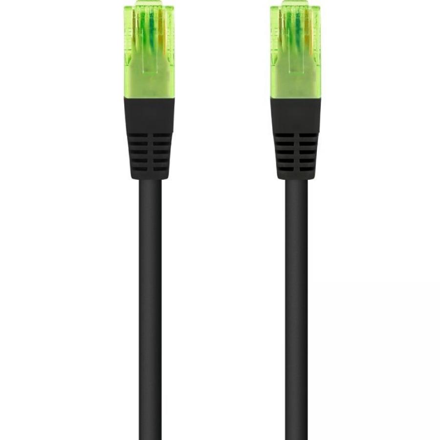Cable de Red RJ45 UTP Nanocable 10.20.1430-BK Cat.6/ 30m/ Negro