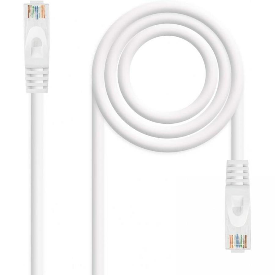 Cable de Red RJ45 UTP Nanocable 10.20.1810 Cat.6/ 10m/ Gris