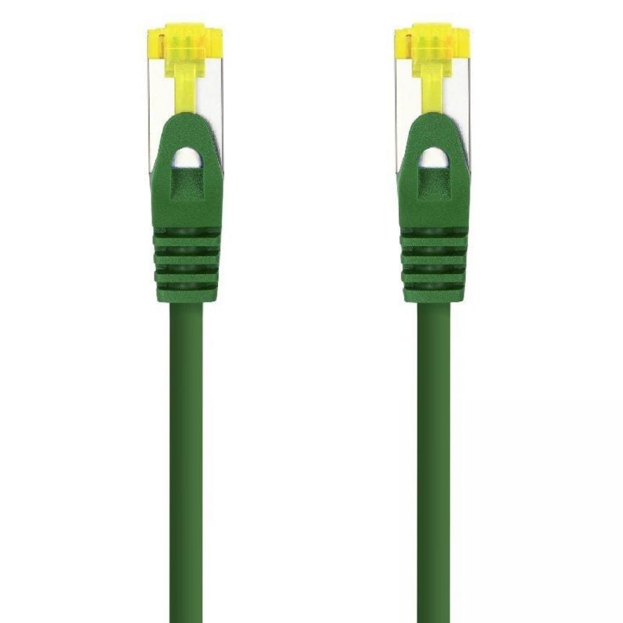 Cable de Red RJ45 SFTP Nanocable 10.20.1900-L25-GR Cat.6A/ LSZH/ 25cm/ Verde