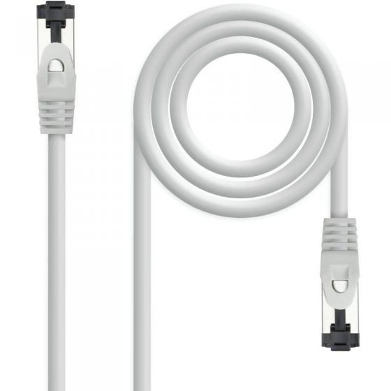 Cable de Red RJ45 SSTP Nanocable 10.20.2001 Cat.8.1/ 1m/ Gris