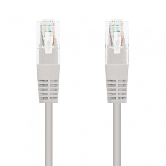 Cable de Red RJ45 UTP Nanocable 10.20.0403 Cat.6/ 3m/ Gris