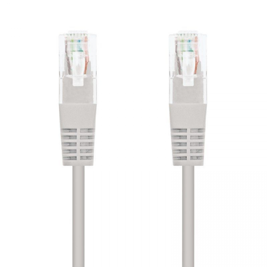 Cable de Red RJ45 UTP Nanocable 10.20.0403 Cat.6/ 3m/ Gris