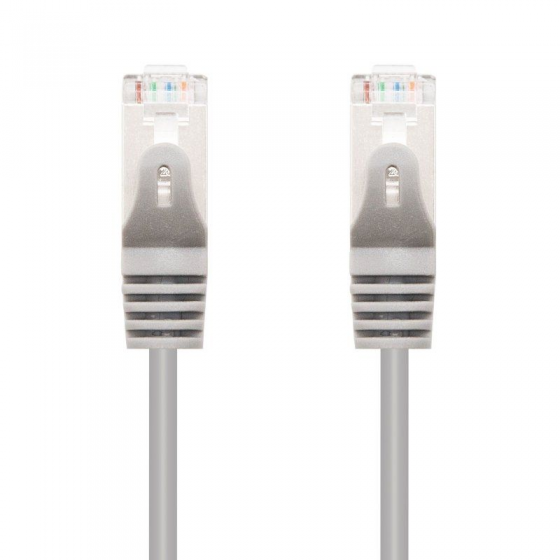Cable de Red RJ45 FTP Nanocable 10.20.0810 Cat.6/ 10m/ Gris