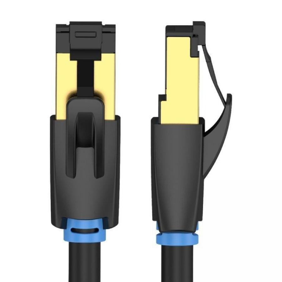 Cable de Red RJ45 SFTP Vention IKABN Cat.8/ 15m/ Negro