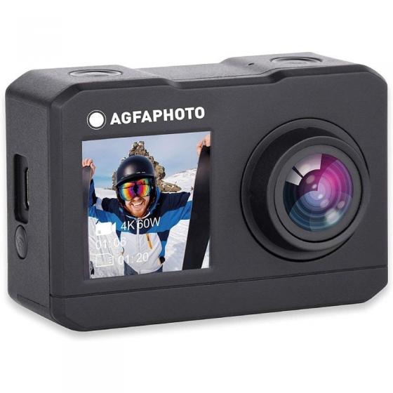 Cámara Digital Deportiva AgfaPhoto AC7000 2.7K 16MP Ángulo de visión 120º Gris