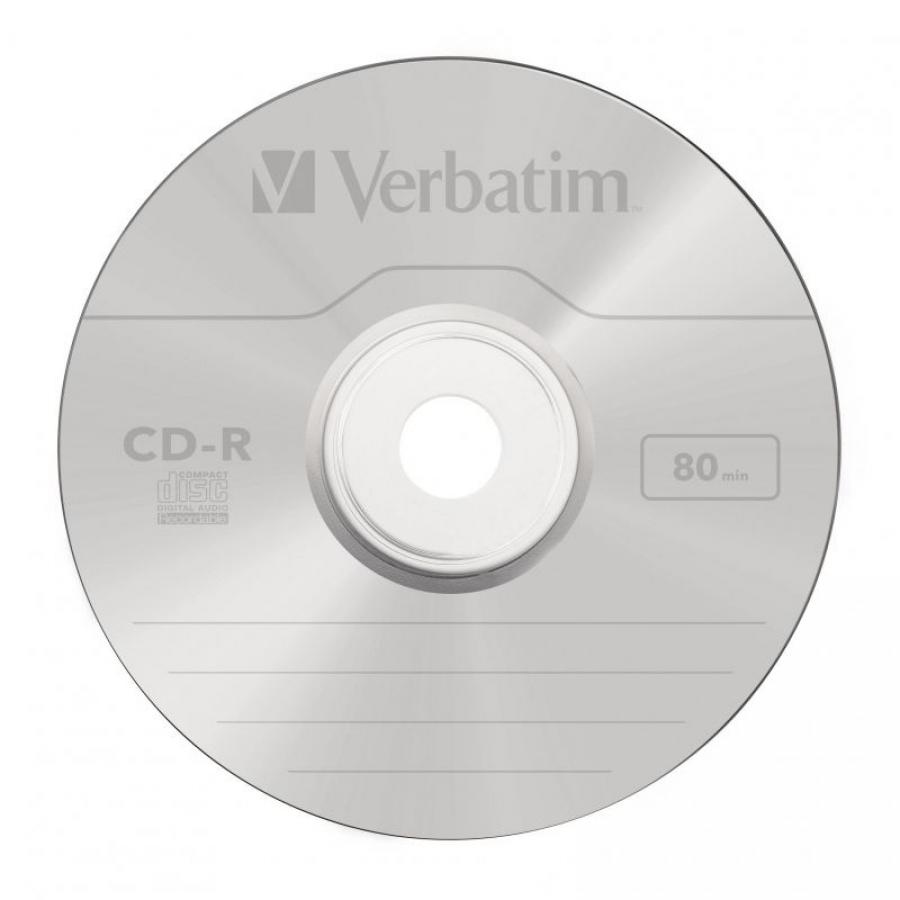 CD-R Verbatim AZO Imprimible 52X/ Tarrina-25uds