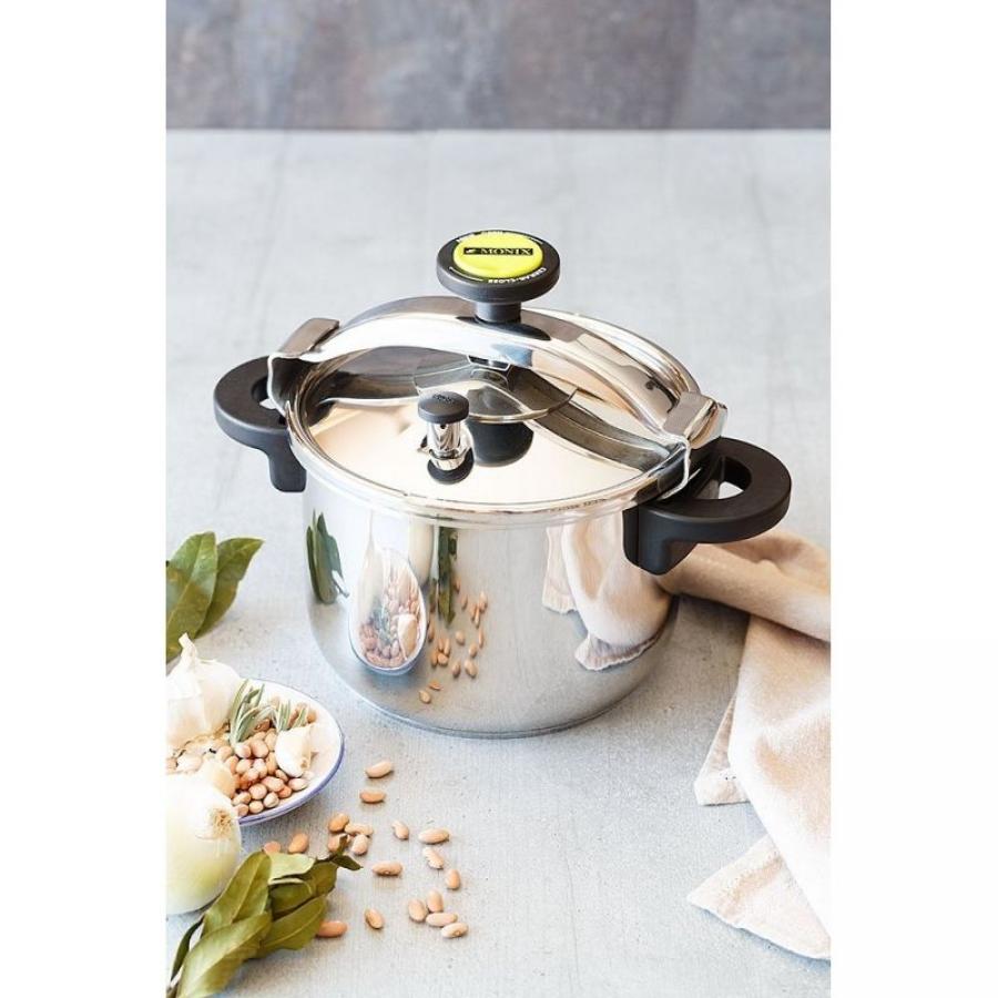 Olla a Presión Monix M530004/ Ø24cm/ 10L/ Acero Inoxidable/ Apta para Inducción - Imagen 2